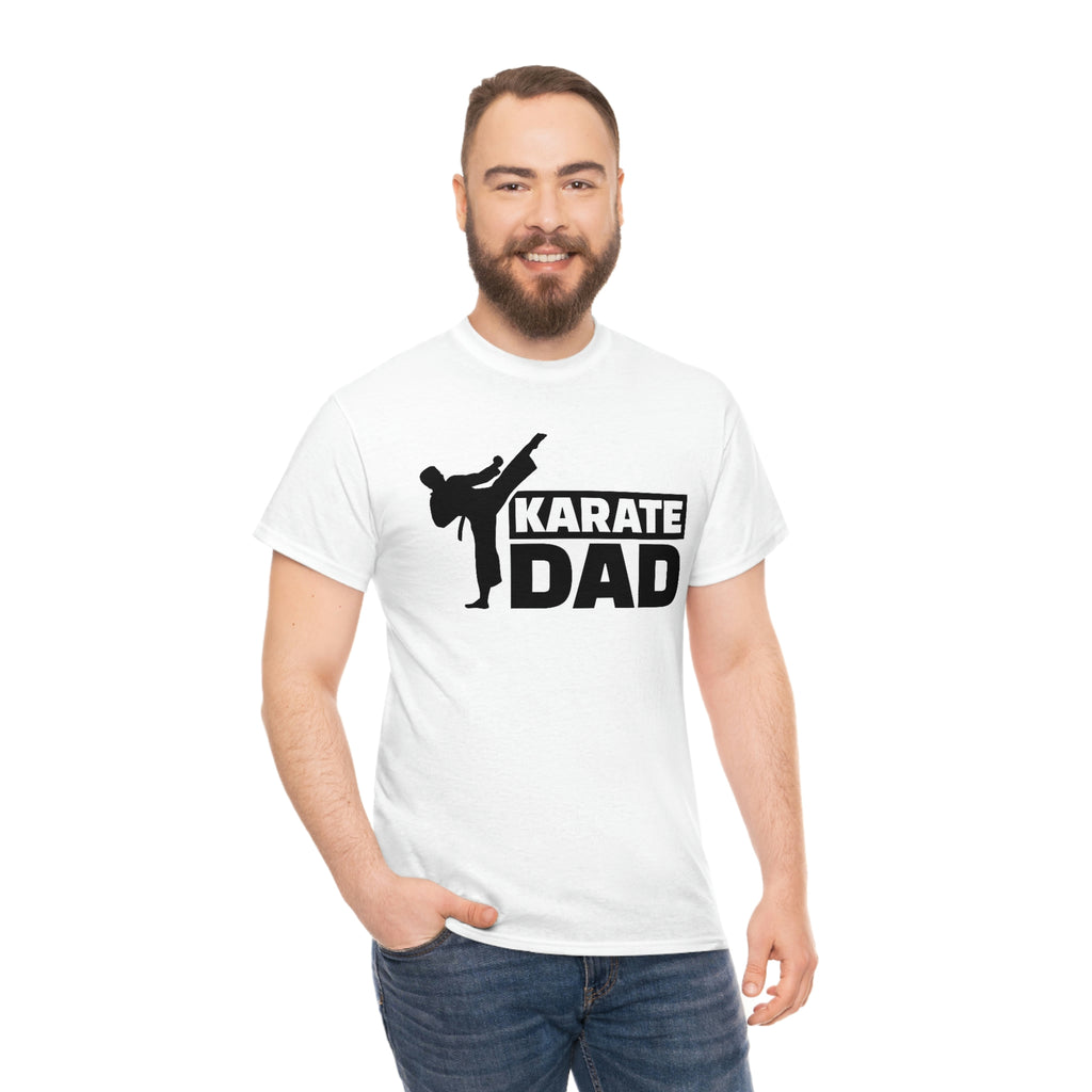 Karate dad-  Heavy Cotton Tee