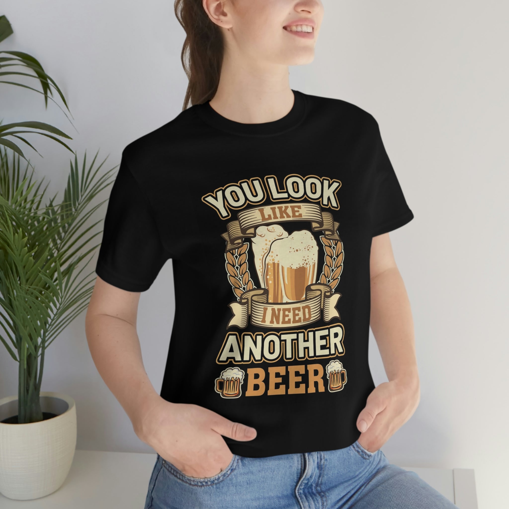 Another beer- Unisex Jersey Short Sleeve Tee