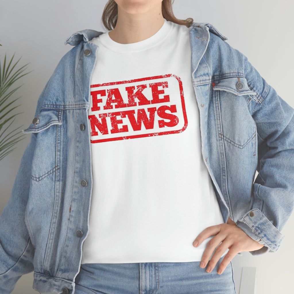 Fake news- Unisex Heavy Cotton Tee