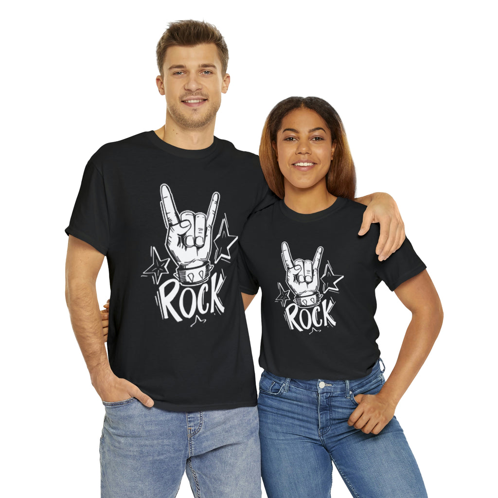 Rock- Heavy Cotton Tee