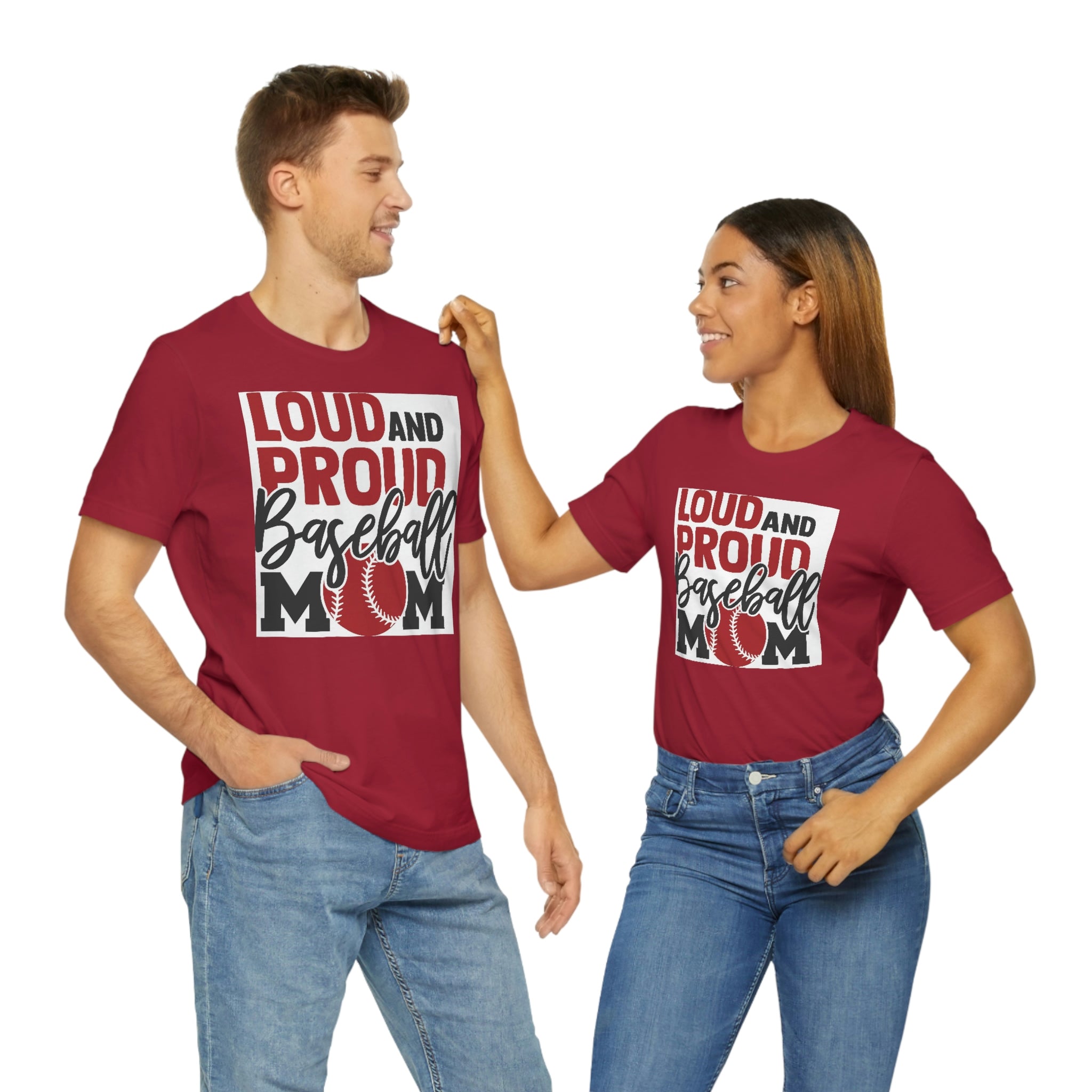 Baseball mom-  Jersey Short Sleeve Tee