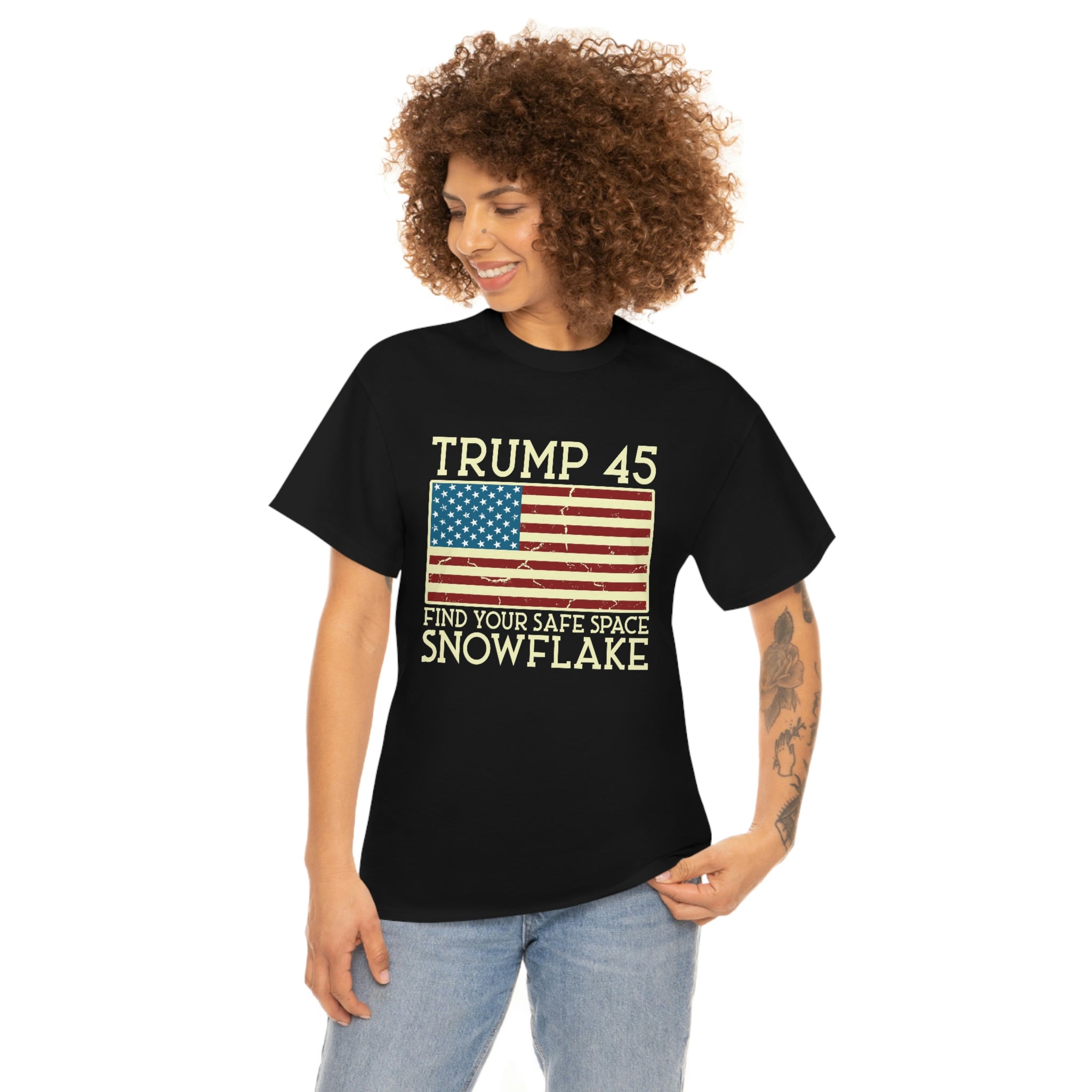 Trump 45- Unisex Heavy Cotton Tee