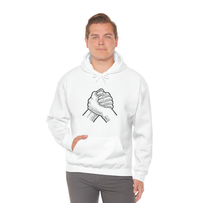 Bro shake- Heavy Blend™ Hooded Sweatshirt