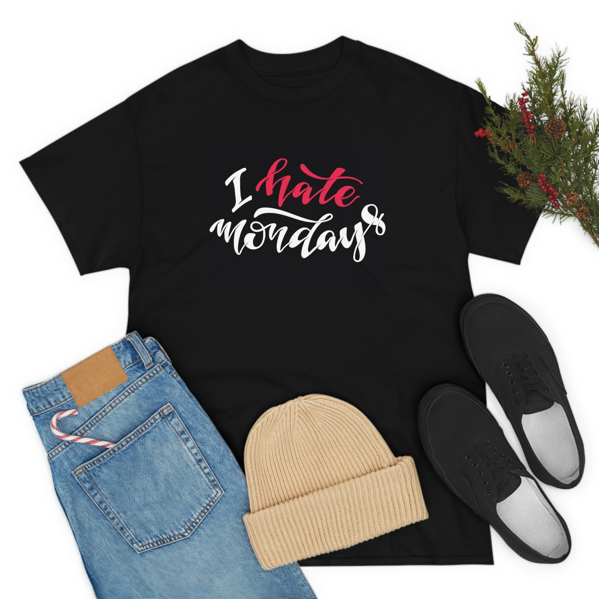 I hate Mondays- Heavy Cotton Tee