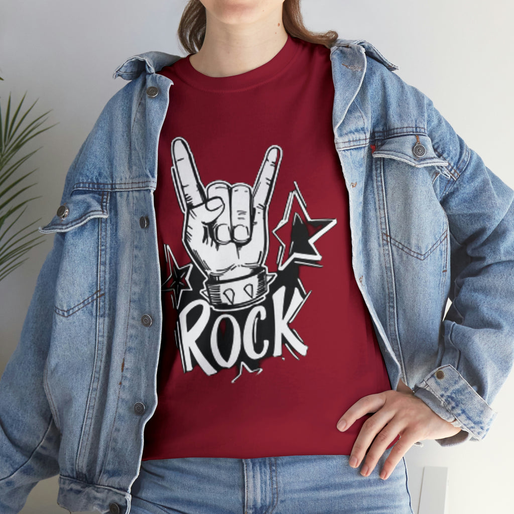 Rock- Heavy Cotton Tee