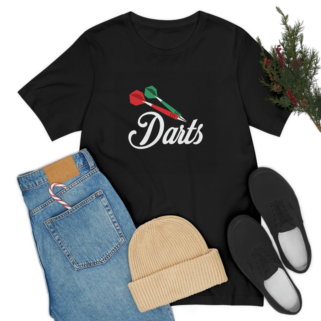 Darts— Unisex Jersey Short Sleeve Tee