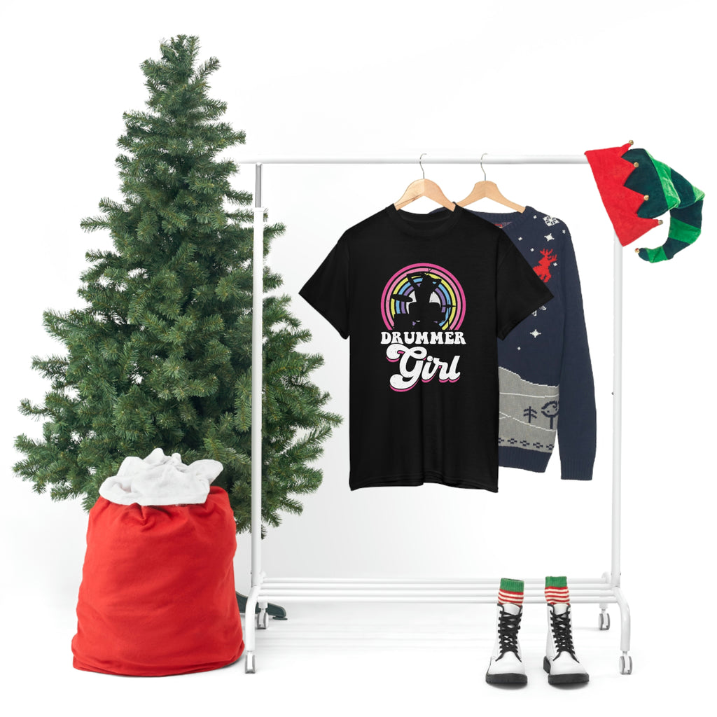 Drummer Girl-  Heavy Cotton Tee