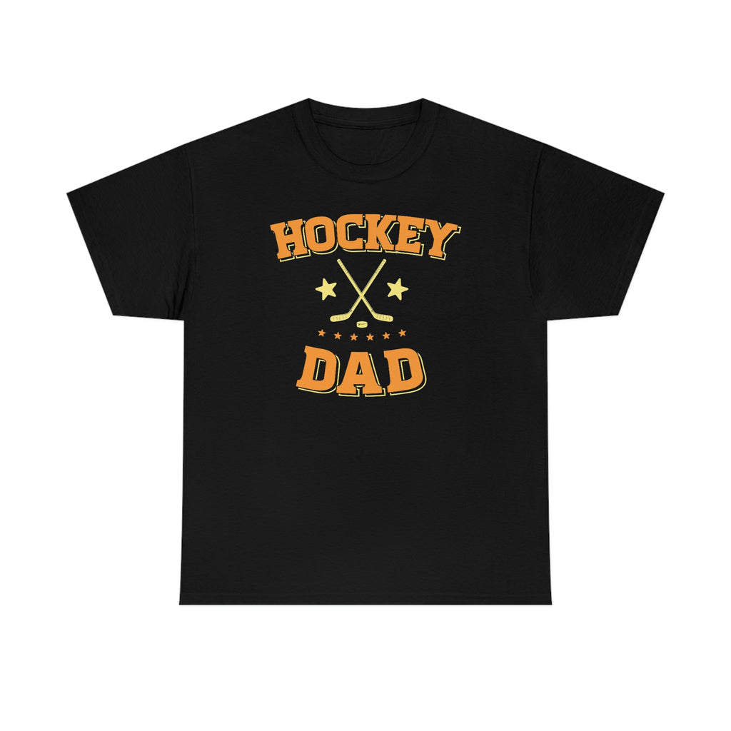 Hockey dad- Heavy Cotton Tee