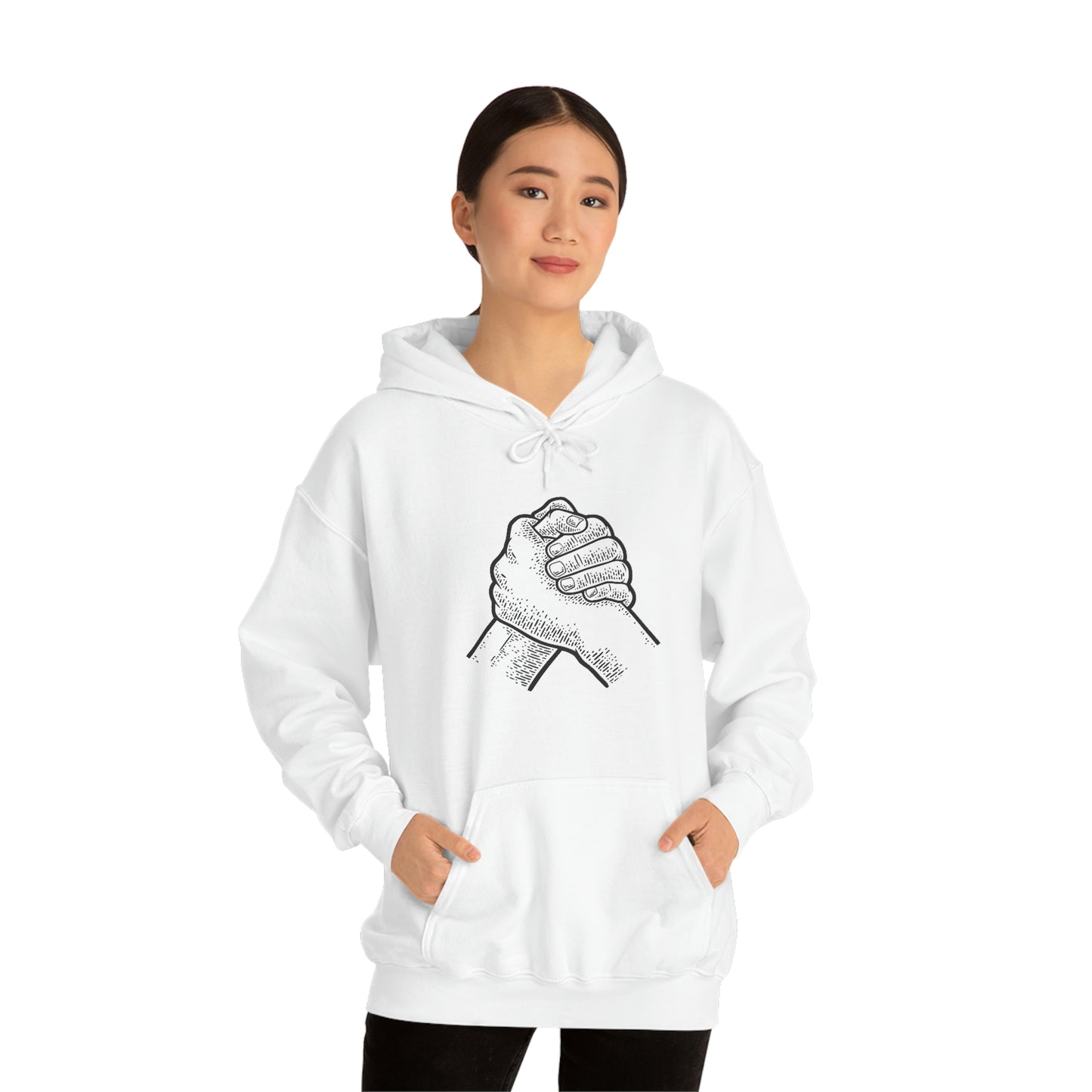 Bro shake- Heavy Blend™ Hooded Sweatshirt