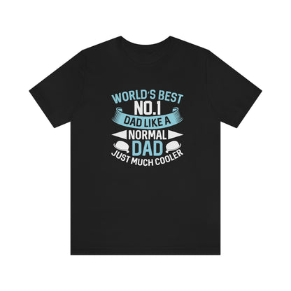 Coolest dad- Jersey Short Sleeve Tee