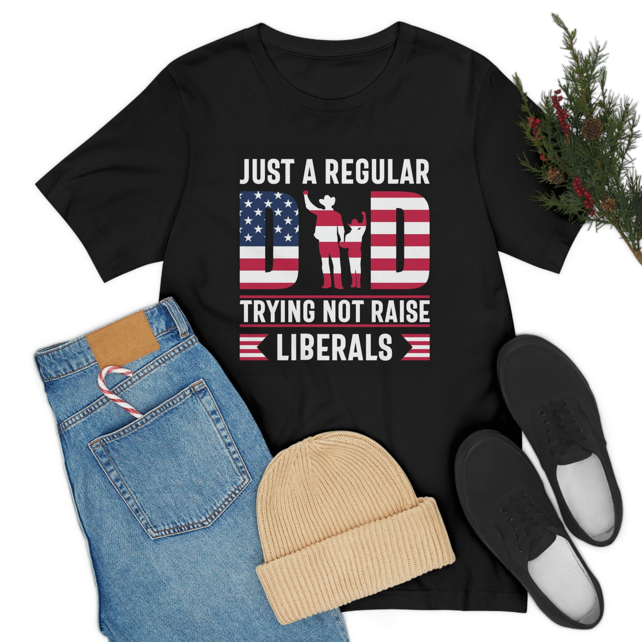 Just a dad- Jersey Short Sleeve Tee