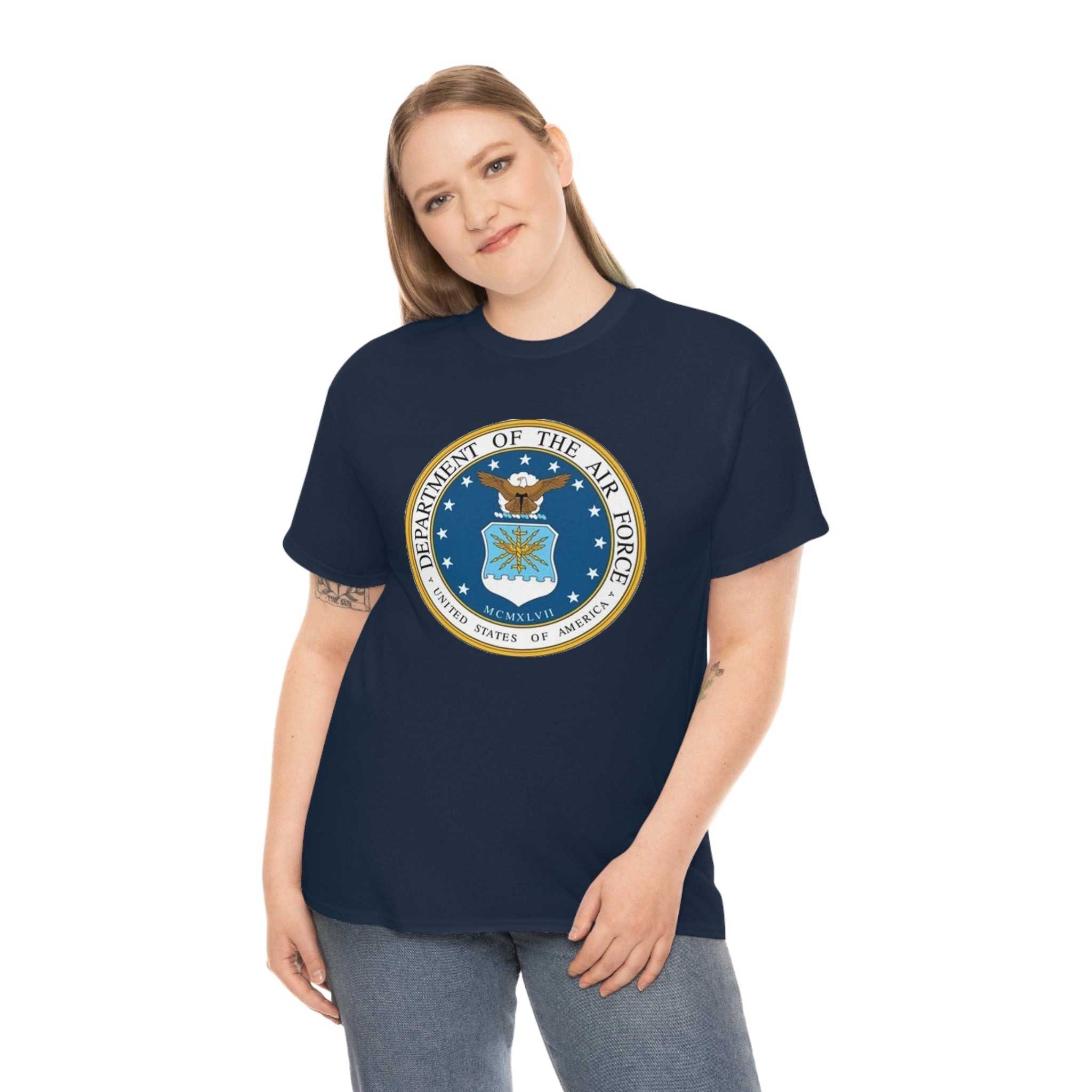 Air Force- Heavy Cotton Tee