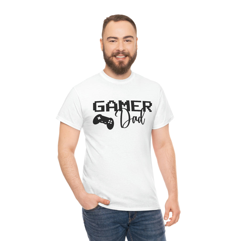 Gamer dad- Heavy Cotton Tee