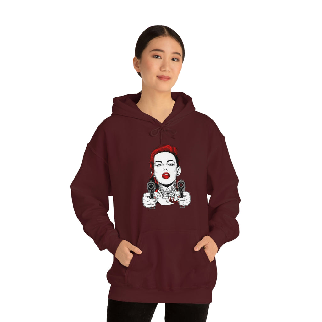 Girl gangster-Heavy Blend™ Hooded Sweatshirt