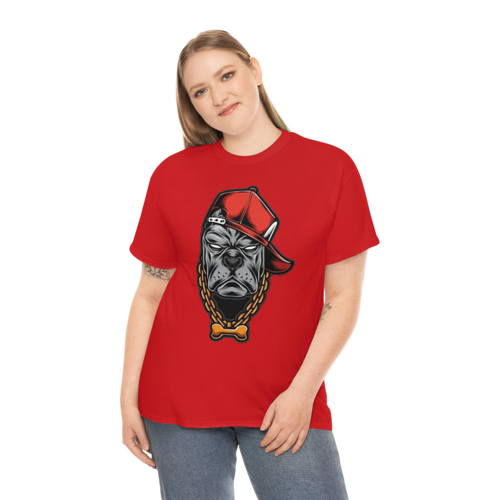Gangster dog- Heavy Cotton Tee