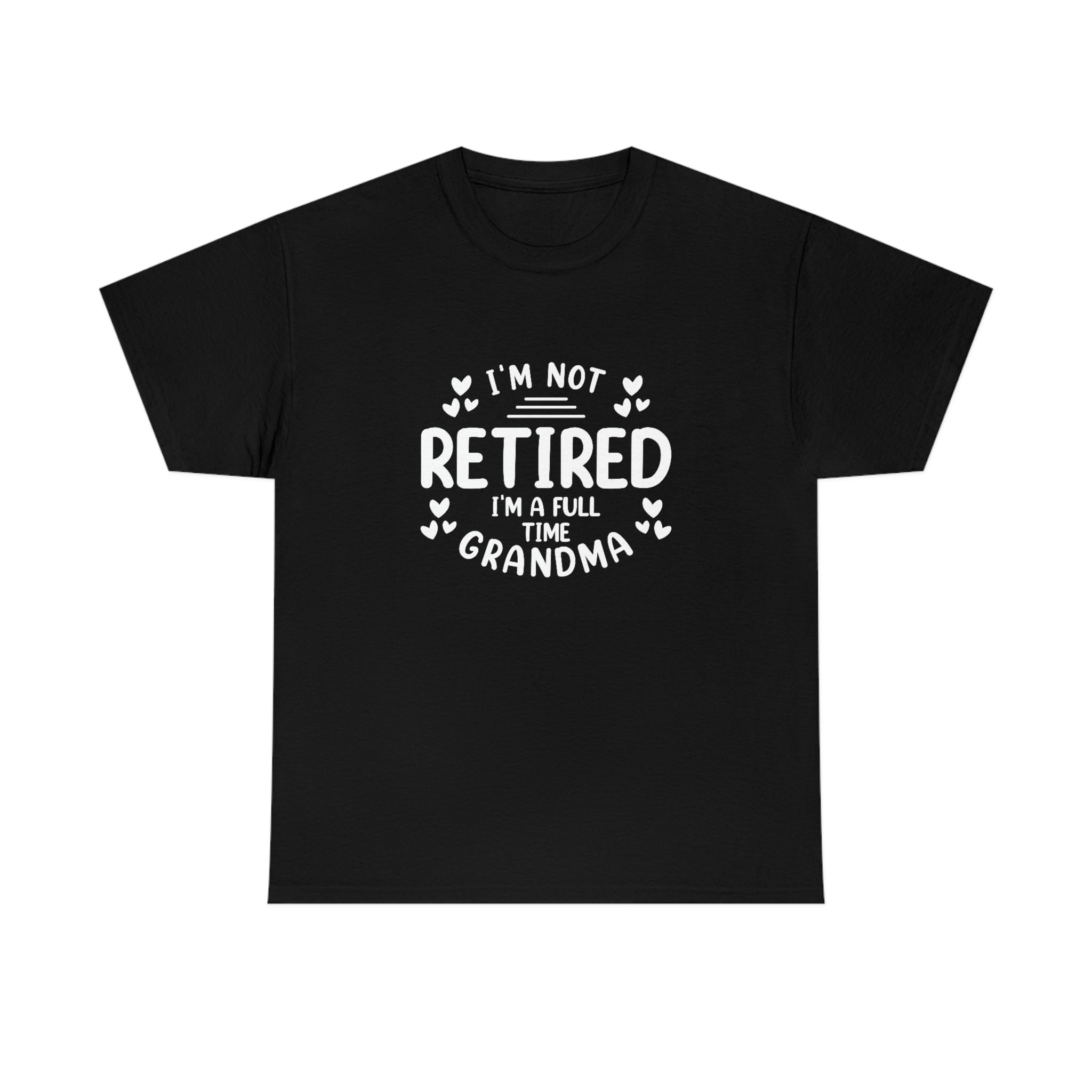 Full time grandma- Heavy Cotton Tee