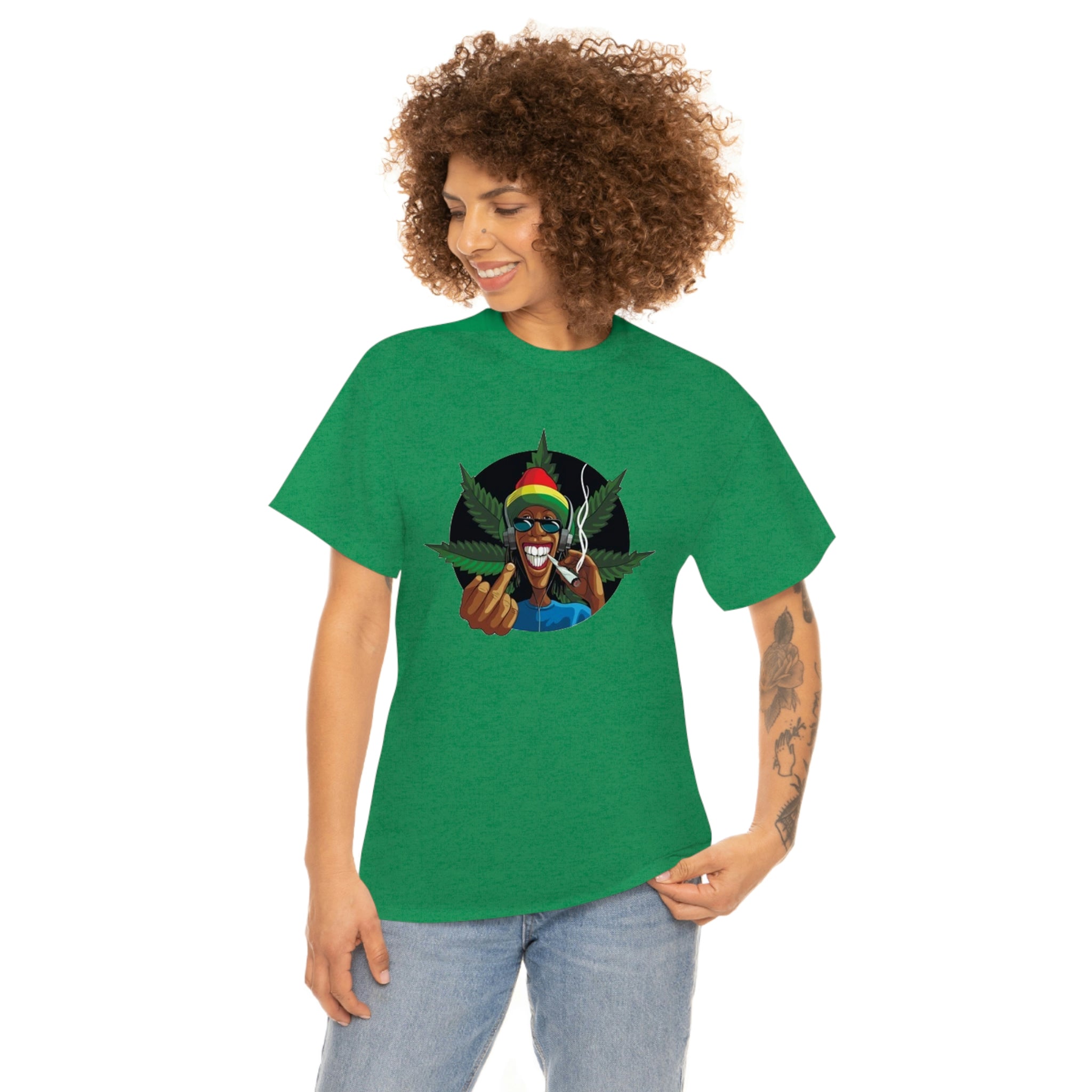 Weed—Heavy Cotton Tee