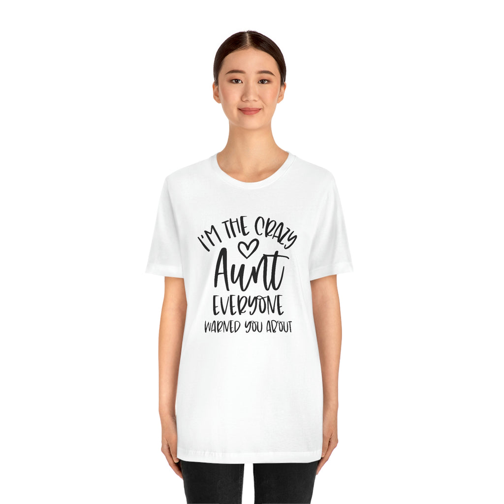 Crazy aunt- Jersey Short Sleeve Tee