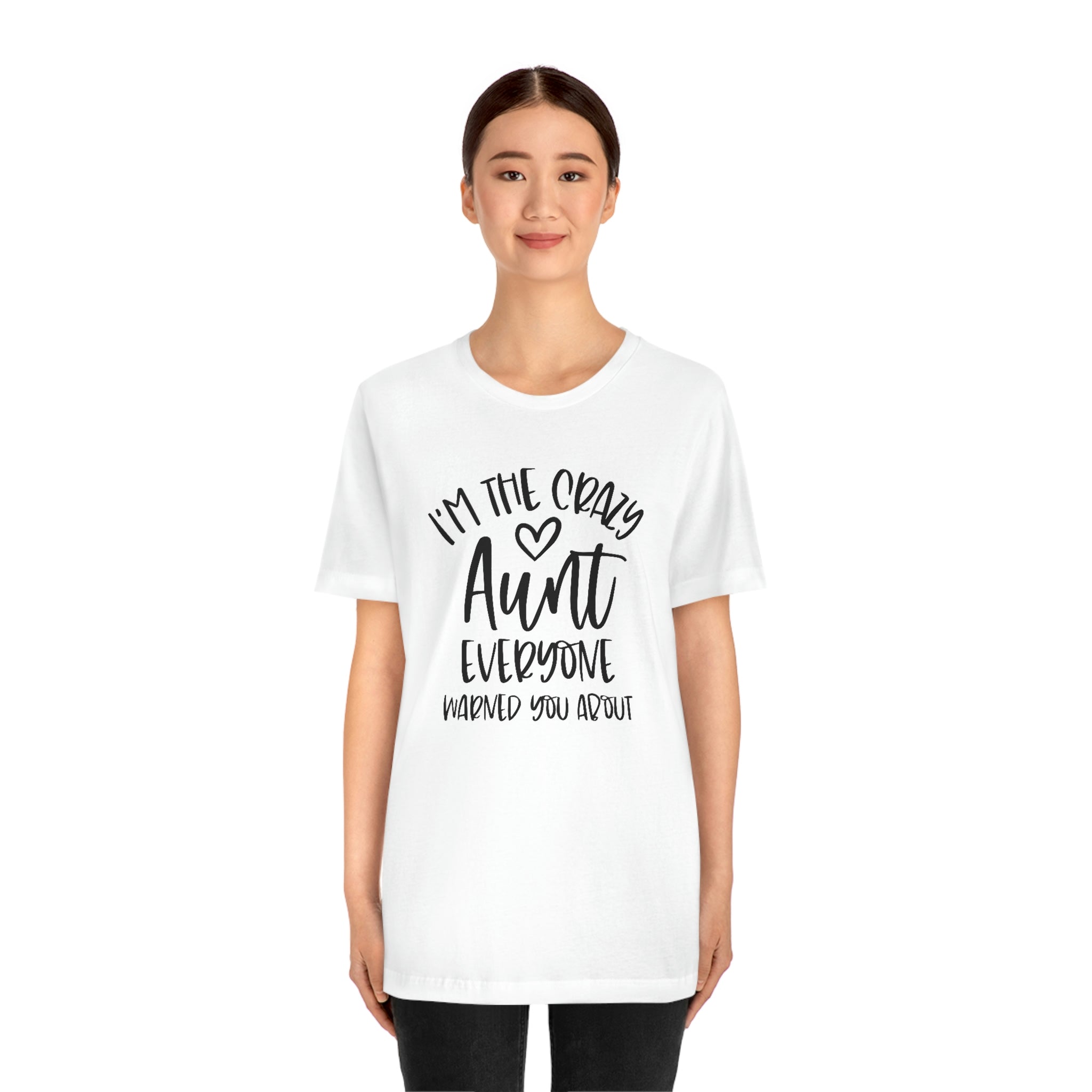 Crazy aunt- Jersey Short Sleeve Tee