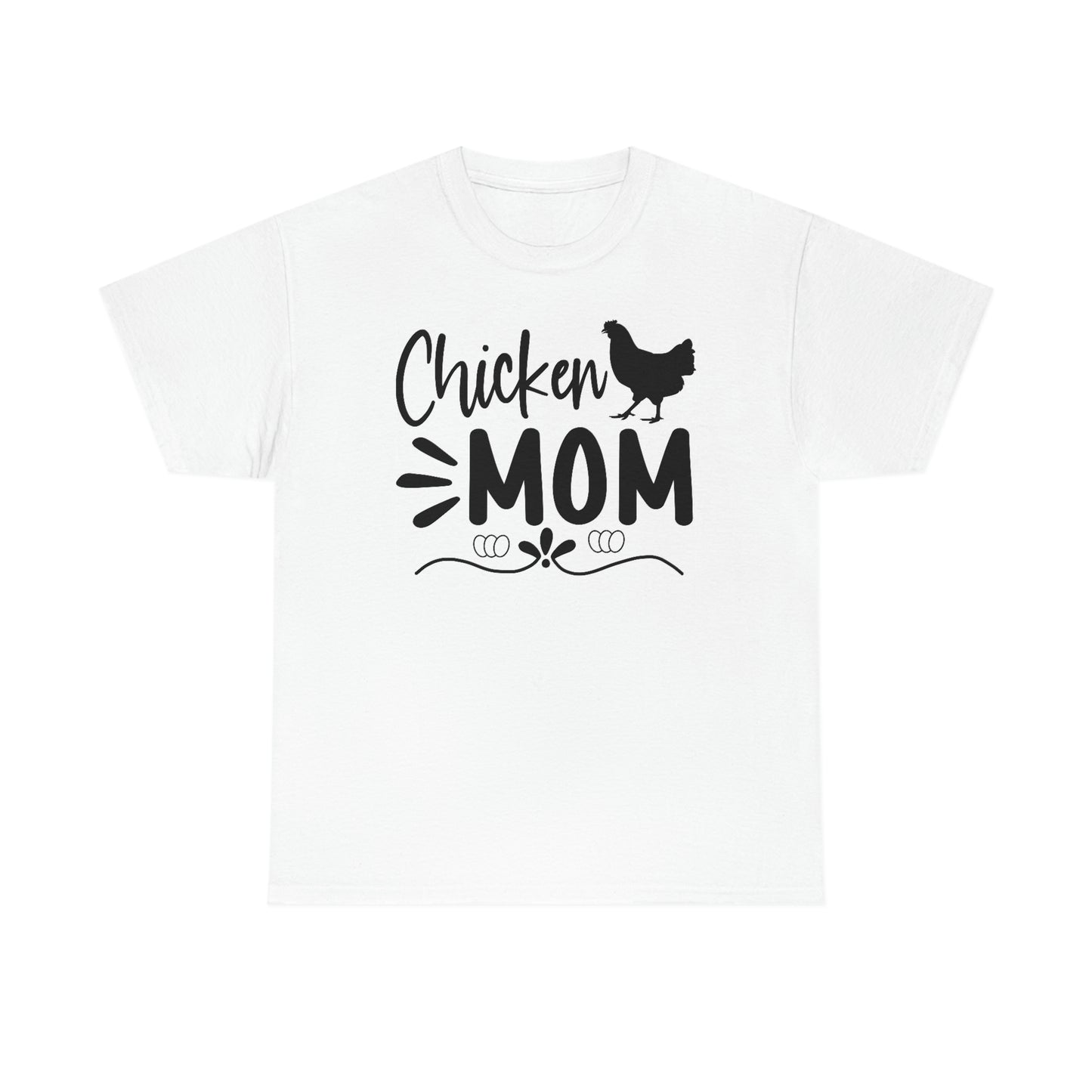 Chicken mom- Heavy Cotton Tee