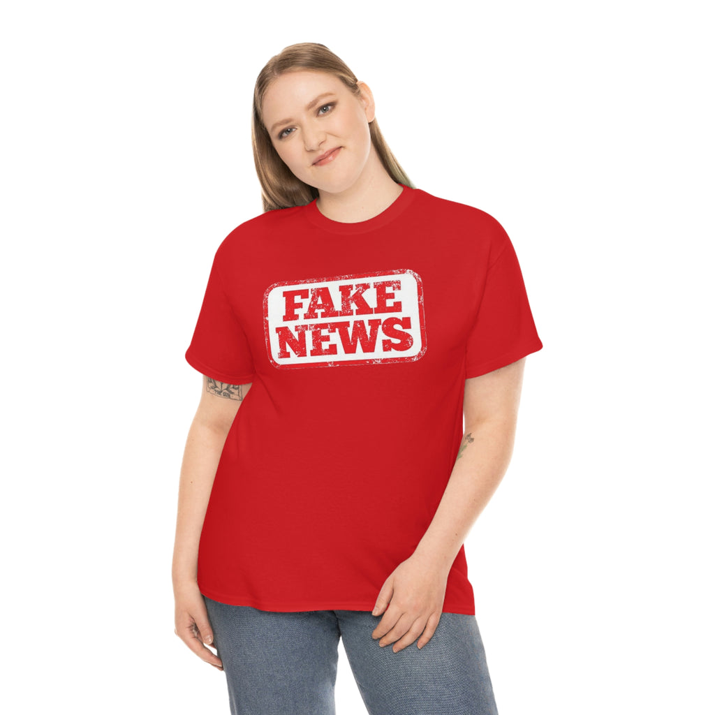 Fake news- Unisex Heavy Cotton Tee