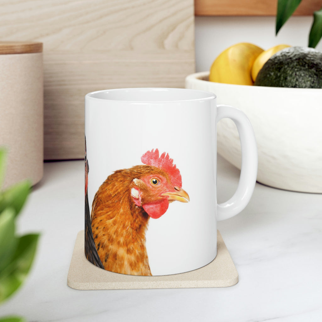 Chicken- Ceramic Mug 11oz