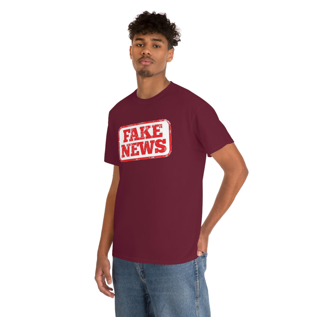 Fake news- Unisex Heavy Cotton Tee