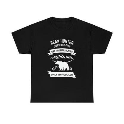 Bear hunter- Heavy Cotton Tee