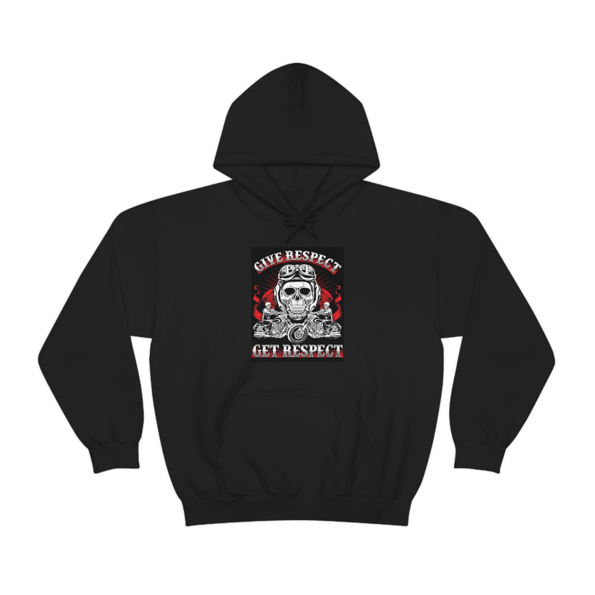 Give respect- Heavy Blend™ Hooded Sweatshirt