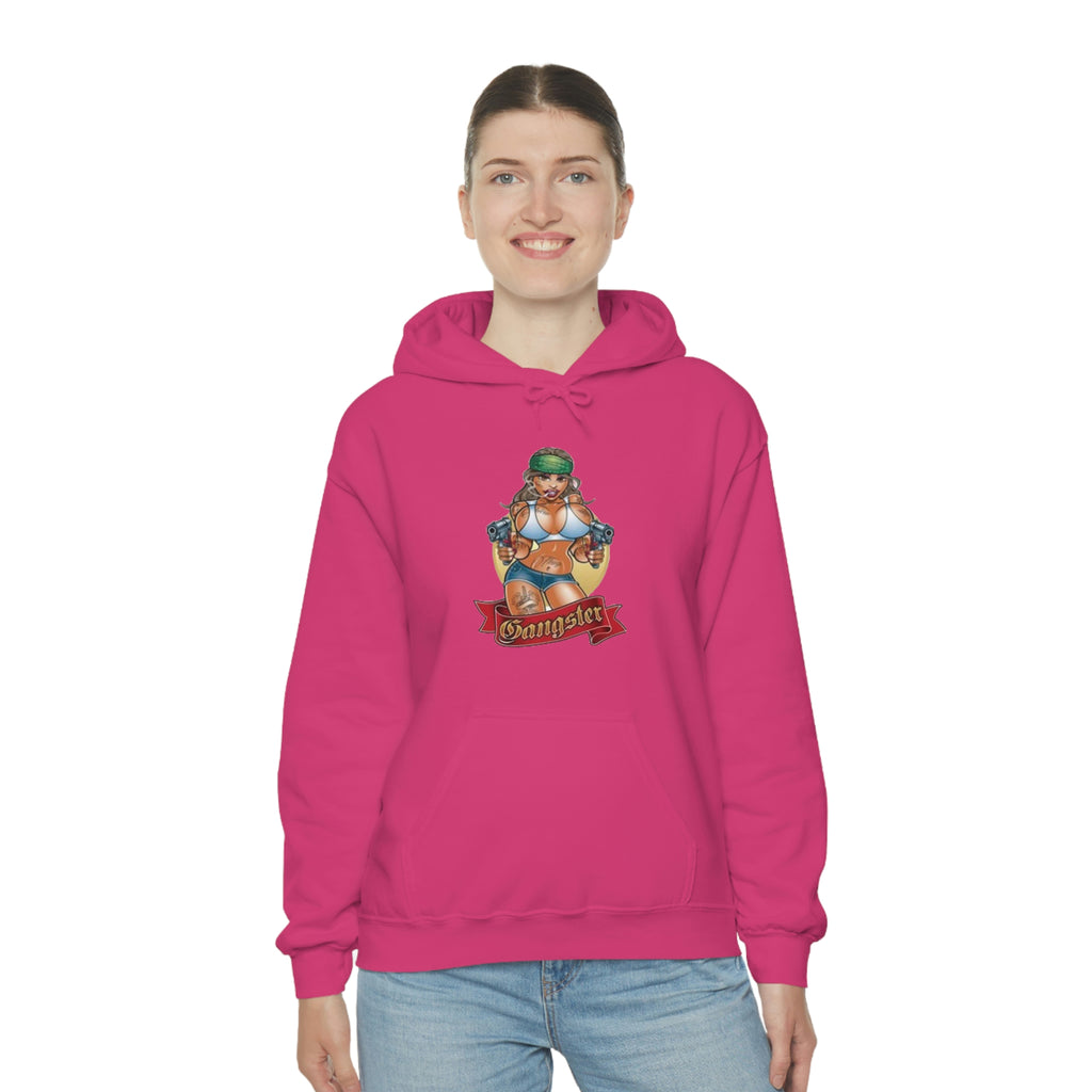 Girl gangster-Heavy Blend™ Hooded Sweatshirt