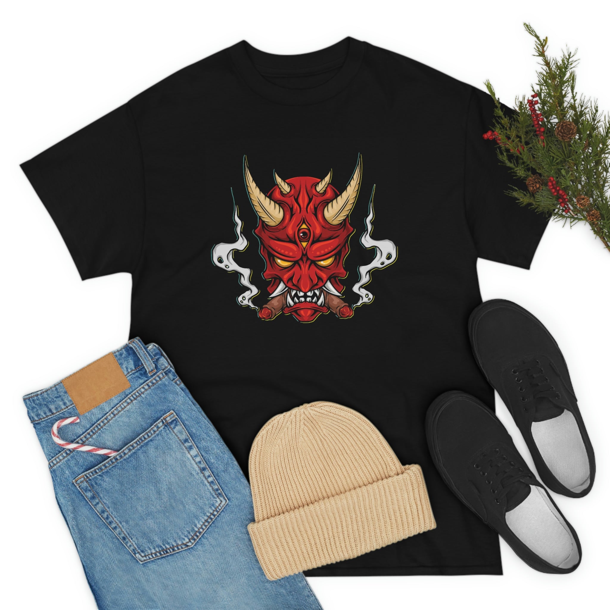 Weed- devil- Heavy Cotton Tee